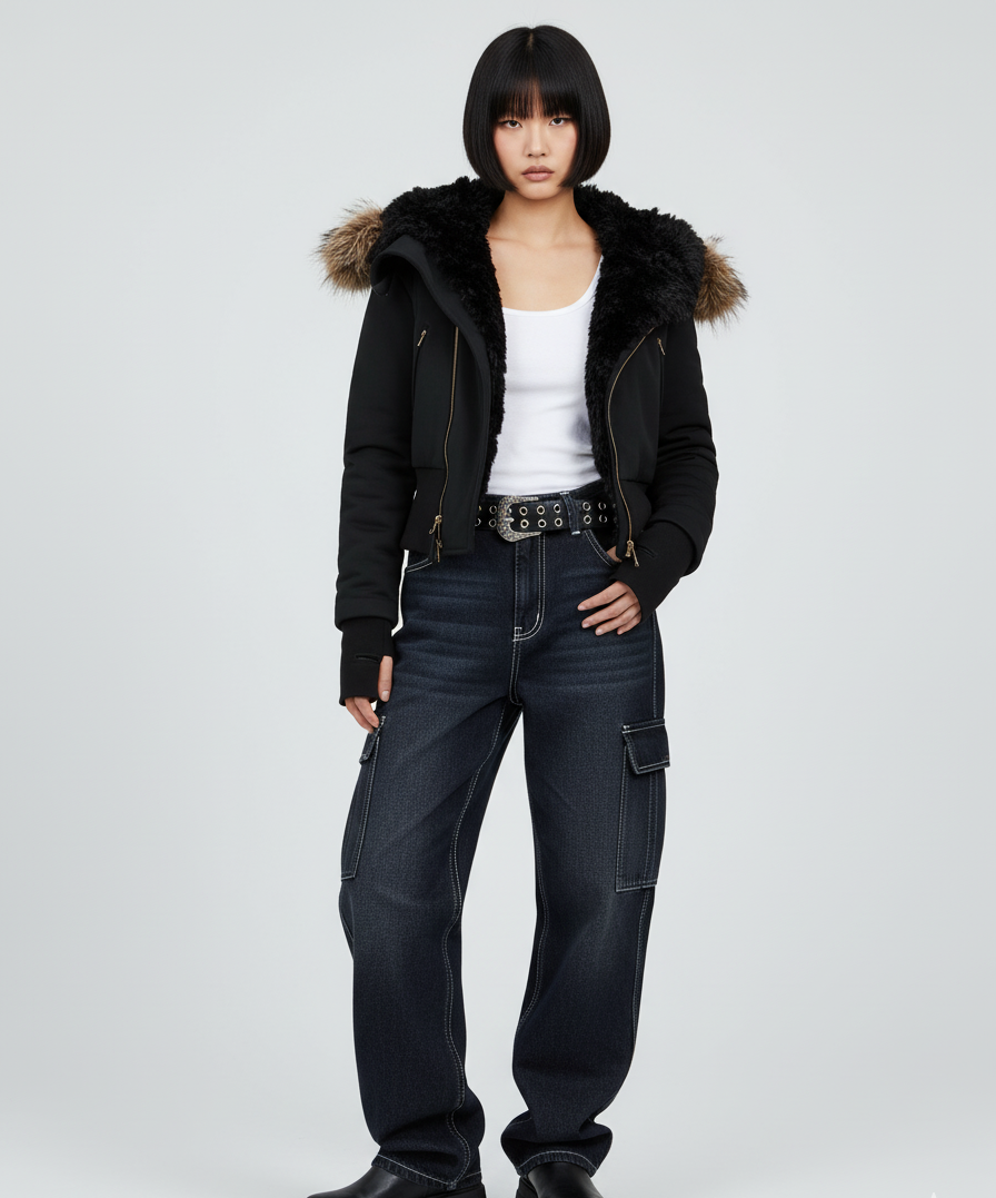 VALVE2K SHADOW CROPPED JACKET