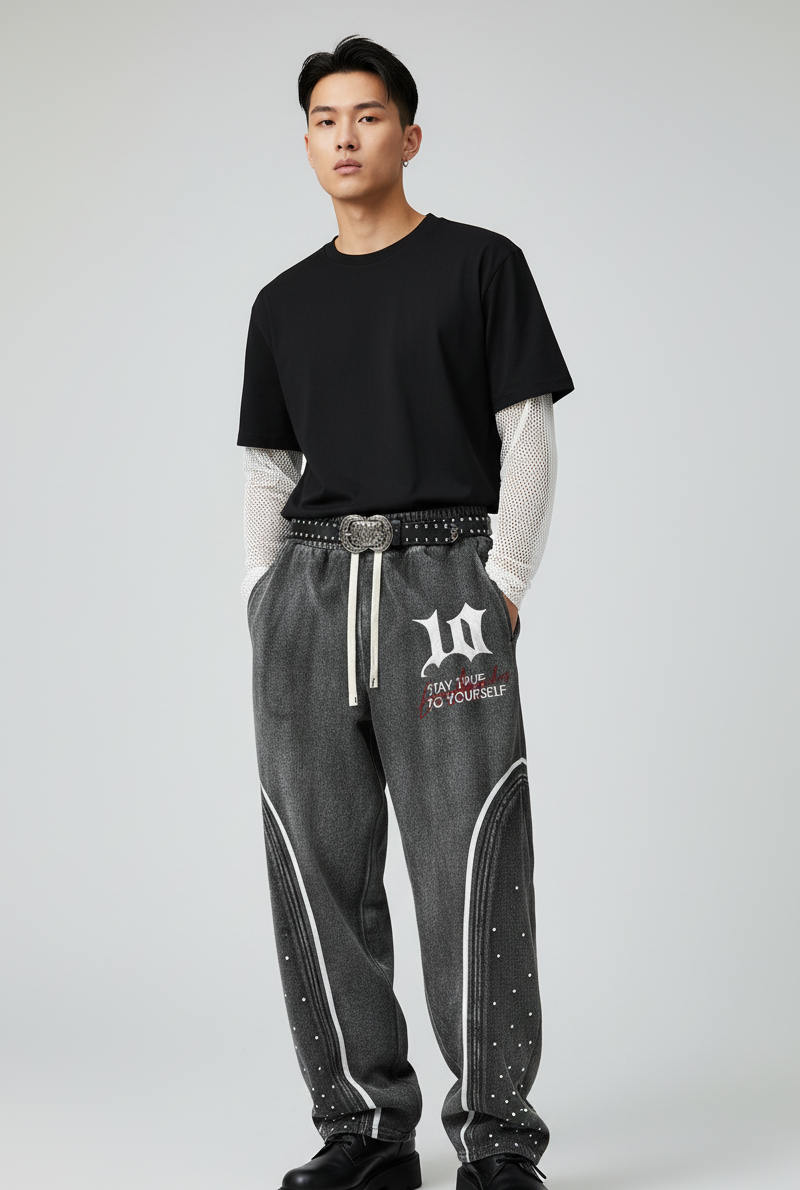 VALVE2K STAY TRUE MINERAL-WASH SWEATPANTS