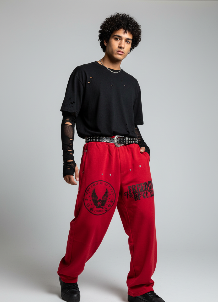 VALVE2K CHAOS EAGLE GRAPHIC PANTS
