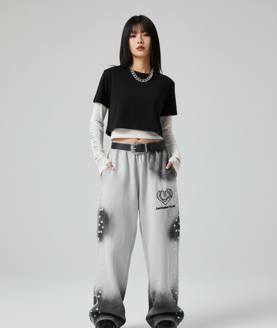 VALVE2K PEARL OMBRÉ SWEATPANTS