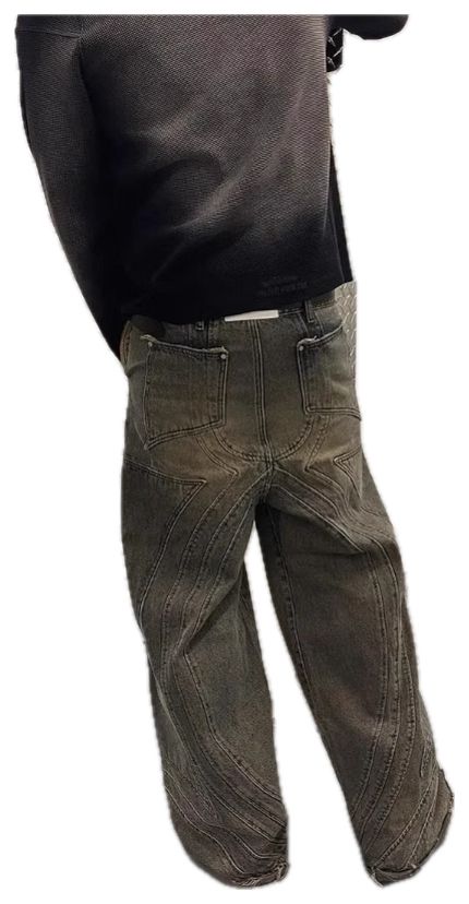 VALVE2K ARC-STICH BAGGY JEANS