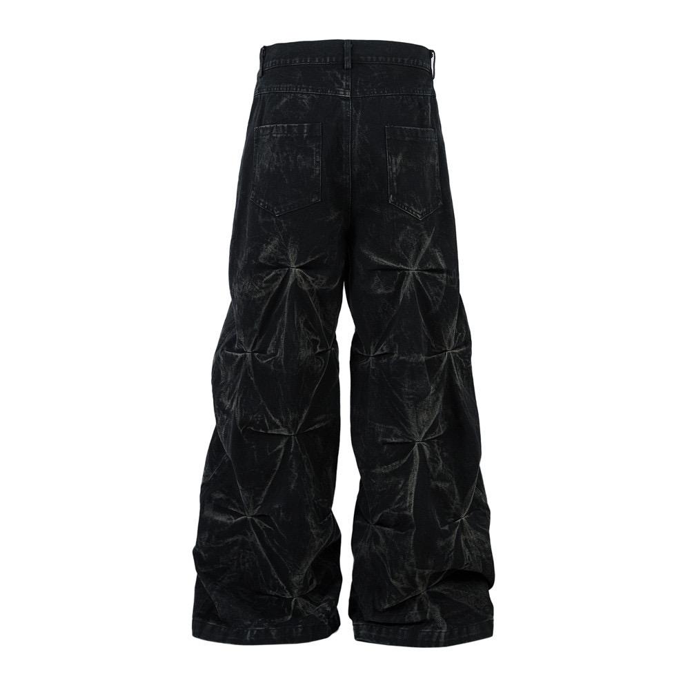 VALVE2K STARBURST PINCH BAGGY JEANS