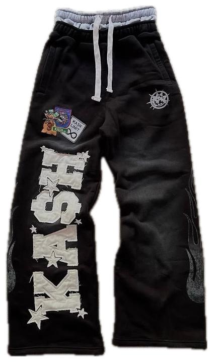 VALVE2K KASH STAR APPLIQUÉ SWEATPANTS