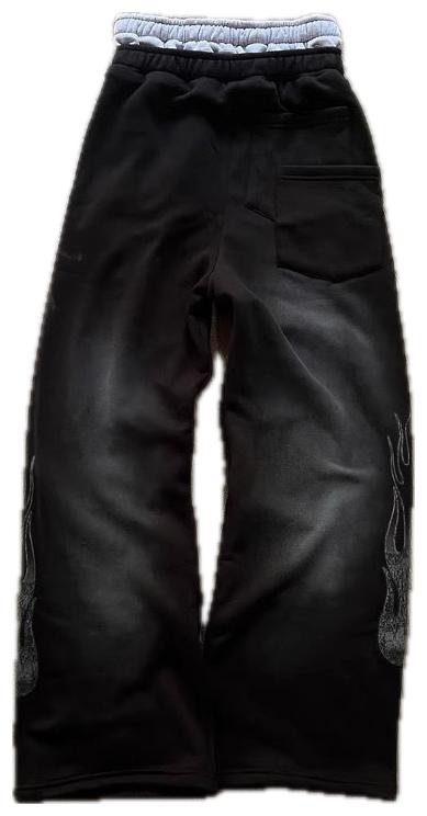 VALVE2K KASH STAR APPLIQUÉ SWEATPANTS