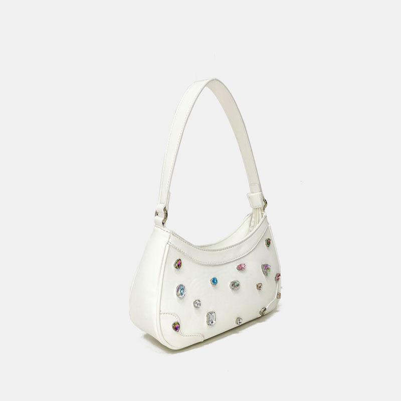 VALVE2K CRYSTAL CONSTELLATION SUEDE BAGUETTE