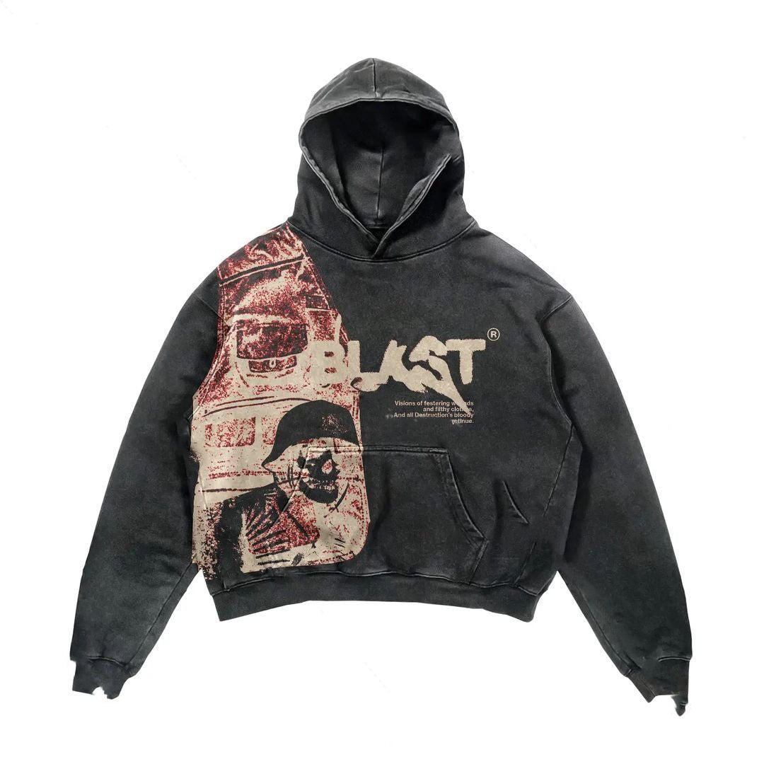 VALVE2K BLAST COLLAGE WASH HOODIE