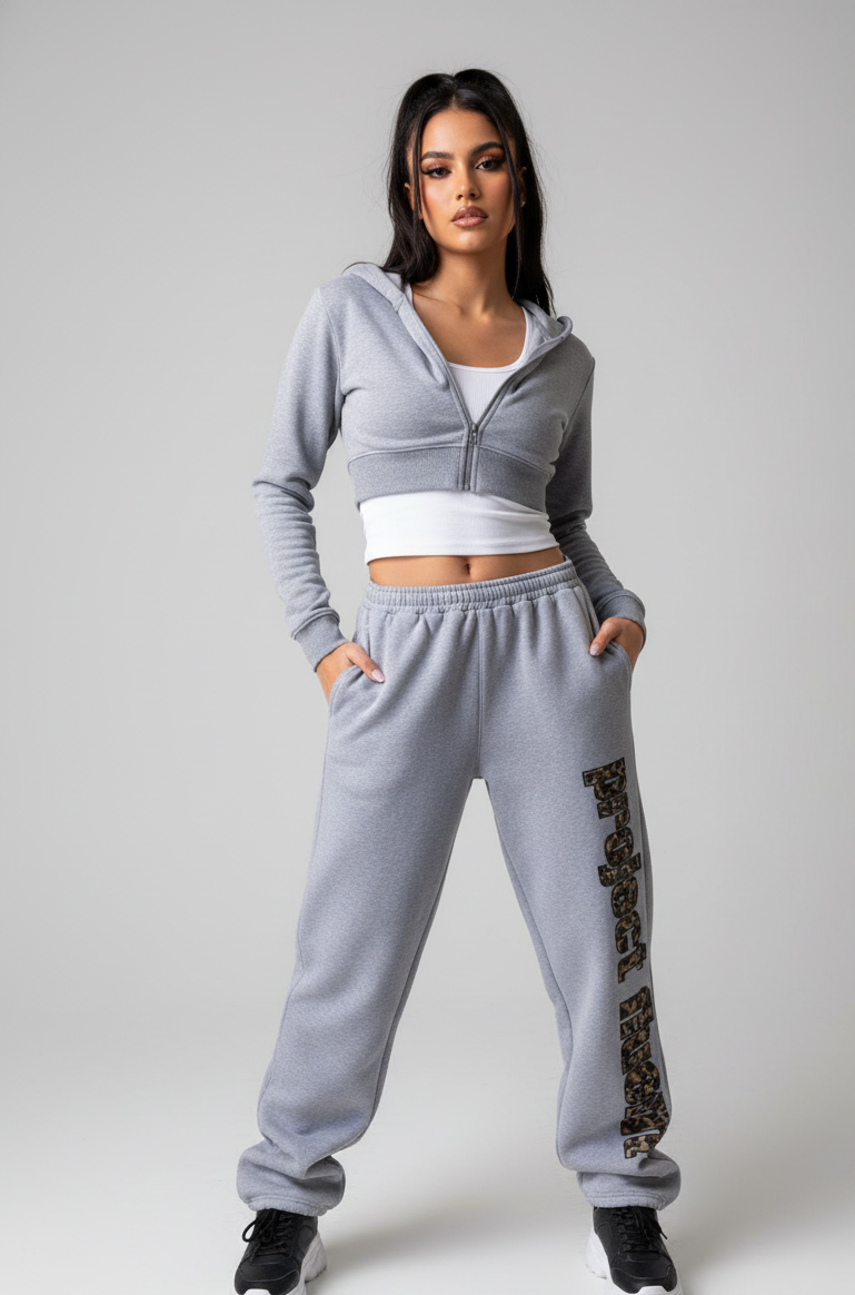 VALVE2K LEOPARD LOGO SIDEPRINT SWEATPANTS