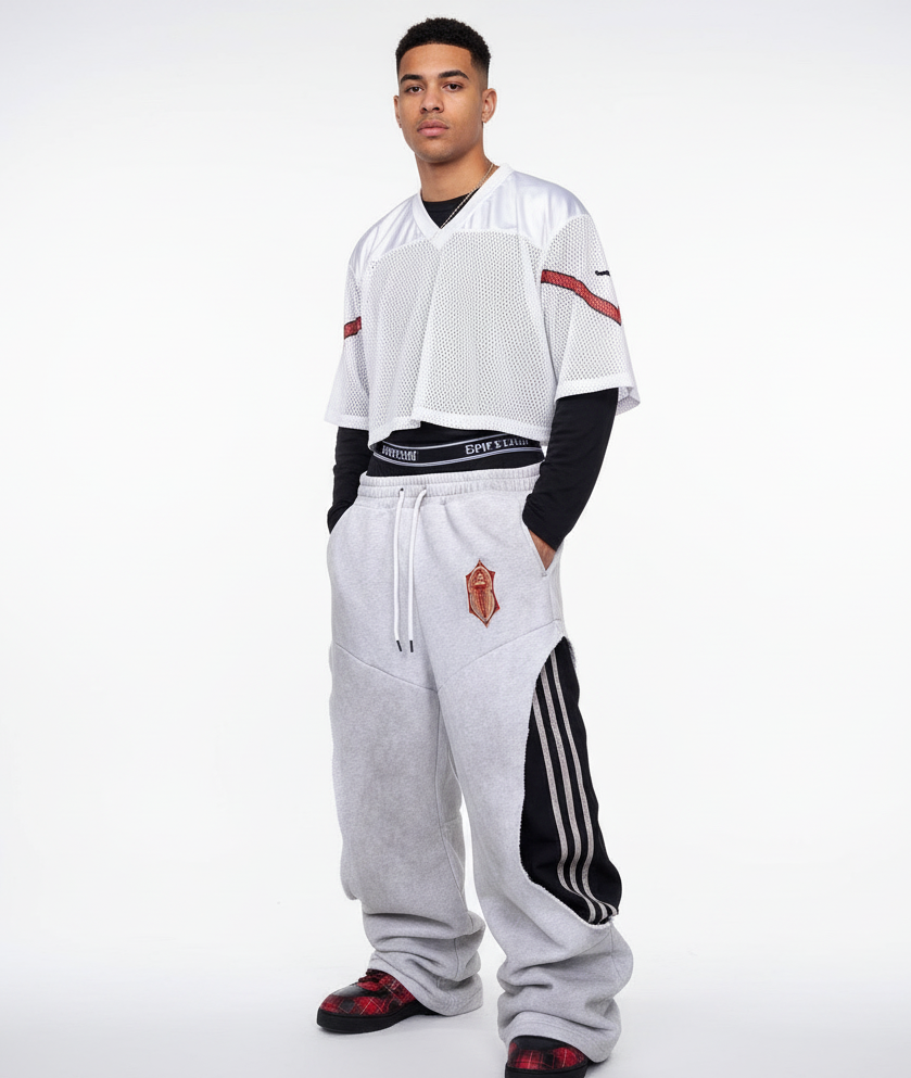 VALVE2K HYBRID TRACK PUDDLE SWEATPANTS