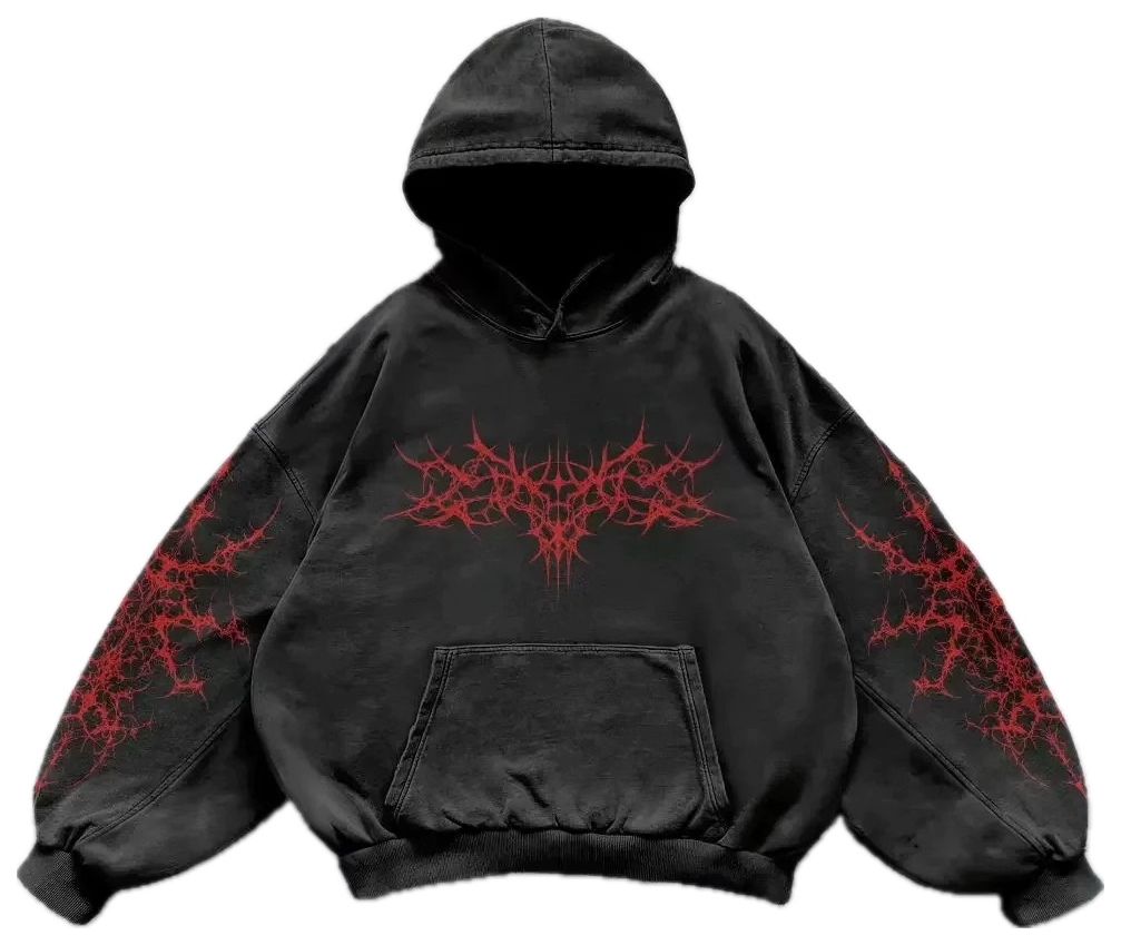 VALVE2K THORNWIRE OVERSIZE HOODIE