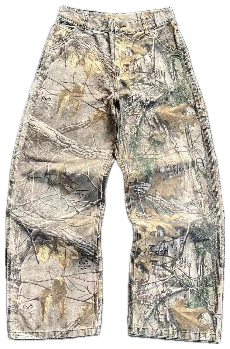 VALVE2K WOODLAND CAMO BAGGY PANTS