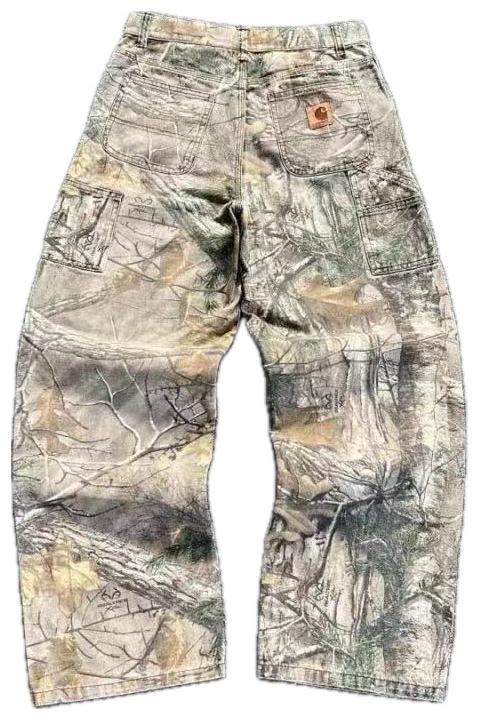 VALVE2K WOODLAND CAMO BAGGY PANTS