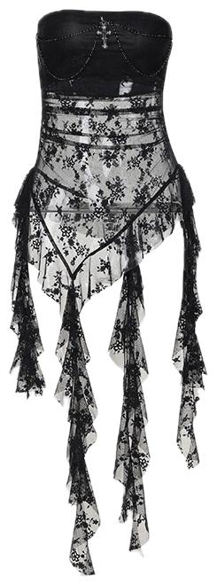 VALVE2K DARK SIREN LACE-CORSET