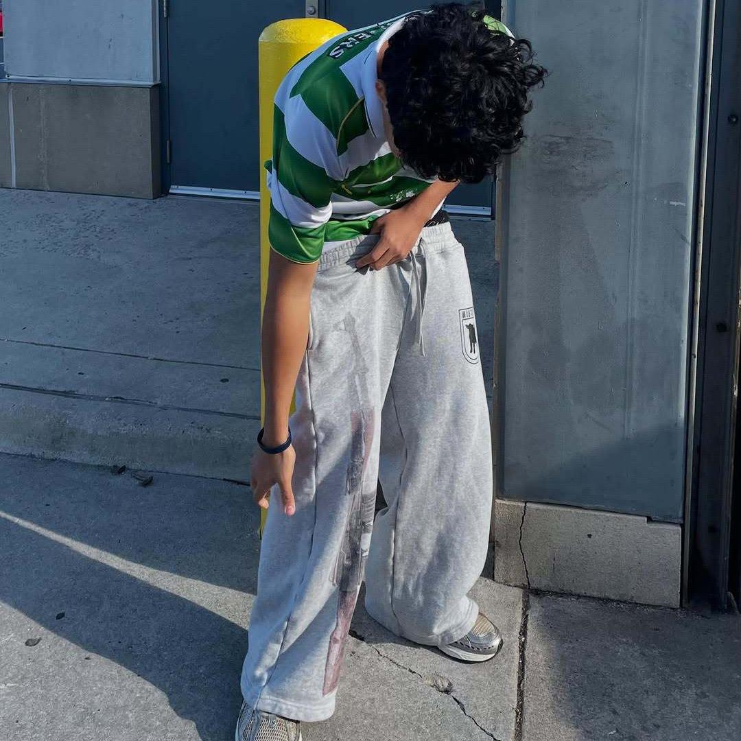 VALVE2K DOUBLE-WAIST RIFLE GRAPHIC SWEATPANTS