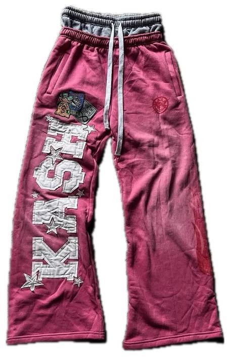 VALVE2K KASH STAR APPLIQUÉ SWEATPANTS