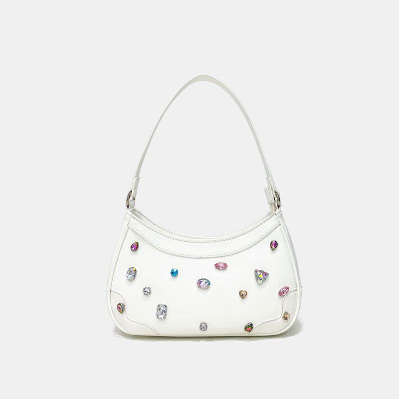 VALVE2K CRYSTAL CONSTELLATION SUEDE BAGUETTE