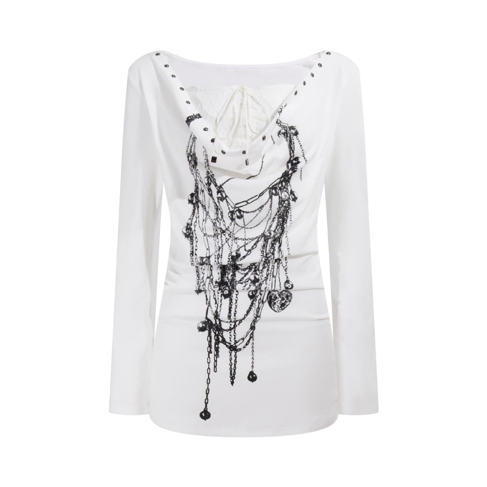 VALVE2K CHAIN DRAPE STUD LONGSLEEVE